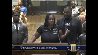 MONTGOMERY CITY COUNCIL WORK SESSION (6/06/23)