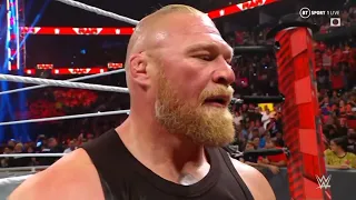 Brock Lesnar Vs The Alpha Academy On Raw,12 July 2022.