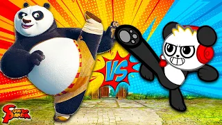 COMBO PANDA VS KUNG FU PANDA! Let’s Play Kung Fu Panda Videogame