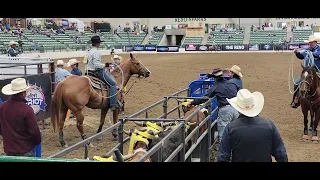 Inaugural Bob Tallman Invitational team ropin short-go - June 19, 2023