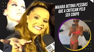 Maiara fala sobre as críticas que recebe sobre sua magreza: 'Inveja destrutiva'