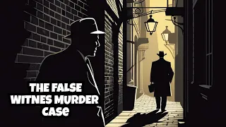 Mr. Chameleon: The False Witness Murder Case (EP4278) Old Time Radio Detective