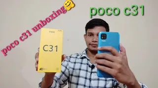 poco c31 unboxing 🥰