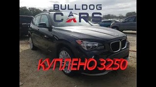 Купили BMW X1 2015 за 3250! Авто из США