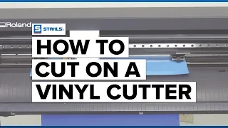 How to Cut Vinyl Start to Finish with the Roland® GS-24 Vinyl Cutter