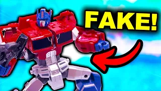 An AMAZING but UNLICENSED IDW Optimus Prime? - DABAN 9913 Transformers