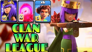 Clan War League Th16 Queen Charge With Angry Jelly & Root Rider is Overpowered! Th16 Attack Strategy