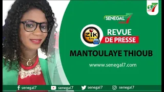 Revue de presse (wolof) Zik Fm du lundi 16 mai 2022 avec Mantoulaye Thioub