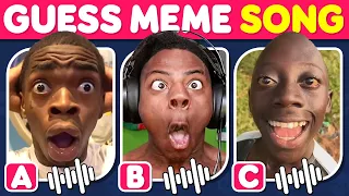 Guess Meme Song | Tenge Tenge Boy, Ishowspeed, Freddy Fazbear...! #334