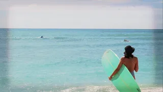 Longboard Surfing in Hawaii | Stacia Ahina and Ashley Ahina