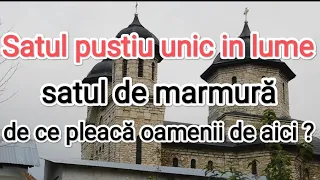 Satul de marmură părăsit unic in lume /case pustii /biserica de marmură/drum de marmură