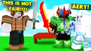 They REPORTED Me For Using This KIT... (ROBLOX BEDWARS)