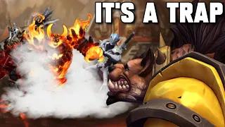 IT'S A TRAP! | Hogger | Grubby - HotS