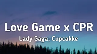 Lady Gaga, Cupcakke - Love Game x CPR (Remix) Lyrics "I wanna take a ride on your disco stick"