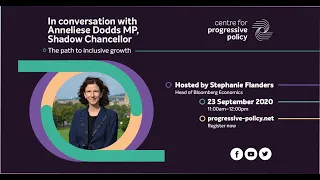 Full version: In-conversation with Anneliese Dodds MP, Shadow Chancellor