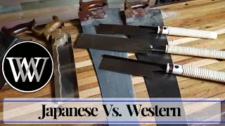 Japanese Saws Vs. Western Saws | Which Is better for Hand Tool Woodworking