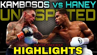 GEORGE KAMBOSOS JR vs DEVIN HANEY / FIGHTERS KNOCKOUT HIGHLIGHTS!
