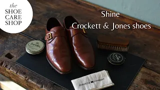 How to: shine Crockett & Jones shoes | Saphir Médaille d'Or shoe care guide