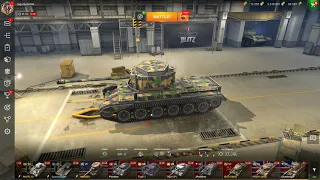 Challenger garage review - World of Tanks Blitz