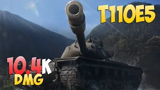T110E5 - 8 Kills 10.4K DMG - Swift! - World Of Tanks