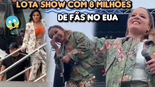 Maiara e Maraisa Lota Show Nos Estados Unidos Com Mais de 8 Milhões De Fãs e Se emocionar