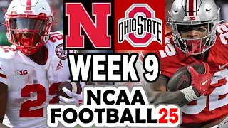 Nebraska at Ohio State - Week 9 Simulation (2024 Rosters for NCAA 14)
