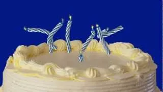 Singing Candles Video Birthday Card 2