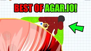 BEST OF AGAR.IO MOBILE!! BEST TROLLING - MACRO DESTRUCTION - FUNNY MOMENTS - VIDEO SKIN - Agar.io!