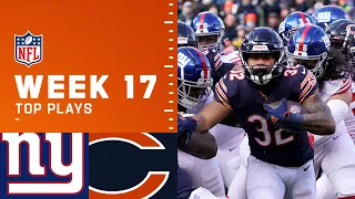 Bears Top Plays from Week 17 vs. Giants | Chicago Bears