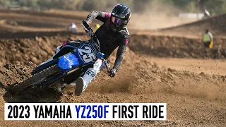 What Makes The YZ250F So Good? | First Impression of the 2023 Yamaha YZ250F