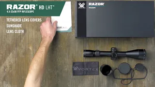 Vortex® Razor® HD LHT™ 4.5-22x50mm FFP Riflescope - Unboxing