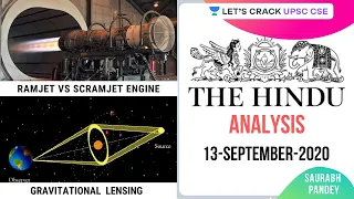 13-September-2020 | The Hindu Newspaper Analysis | Current Affairs for UPSC CSE/IAS | Saurabh Pandey