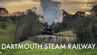 Dartmouth and Paignton Steam Railway - Greenway Halt - First Steam Trains of 2023
