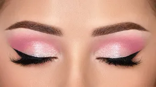 QUICK & EASY Pink Smokey Eye Makeup Tutorial