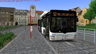 Omsi 2 - Krefrath V3.2 - Line 52 - MAN Lion's City A21 EEV 3D CNG Voith