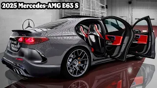 NEW 2025 Mercedes-AMG E63 S Finally Reveal - FIRST LOOK!