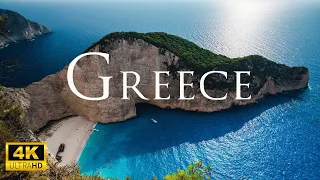 GREECE 4K VIDEO • Relaxing Music With Stunning Beautiful Nature | 4K Video Ultra HD