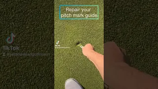 How To Repair Your Pitch Mark 🤙