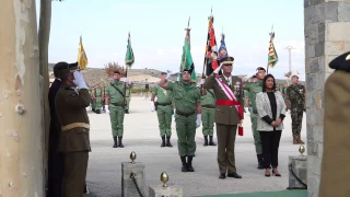 "La muerte no es el final" y "oración paracaidista" III Bandera Paracaidista Ortiz de Zarate