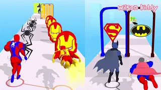 Superhero Spiderman Ironman vs Venom 😍 | Swop Hero | Wilson Kiddy