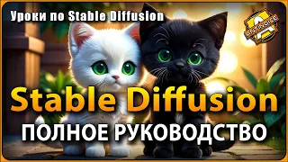 ПОЛНОЕ руководство по Stable Diffusion | Все что нужно знать | фичи и лайфхаки