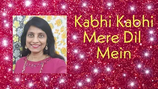 #89 | How to sing Kabhi Kabhie Mere Dil Mein | RAAG PAHADI