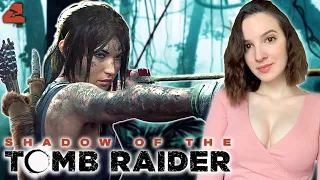 ФИНАЛ SHADOW OF THE TOMB RAIDER | Полное Прохождение на Русском | Стрим | Обзор | Концовка