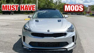 MY KIA STINGER MUST HAVE MODS