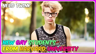 🩷 Let's make Harvard SEXY 🔥 The HOTTEST Twink Nerdy GAY Boys in College 🤓 ( Twink and Nerd )