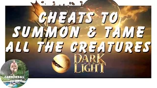 Dark and Light: How to Summon & Tame Creatures with Admin Cheat Codes!