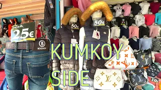 Side KUMKOY SHOPPING near KIRMAN HOTELS #side #turkey #kumkoy