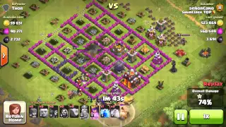 Awesome raid clash of clash over 1200000 loot