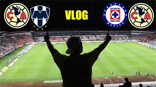 ¡VLOG DEL AMÉRICA VS MONTERREY Y CRUZ AZUL + ME DIÓ INFLUENZA!