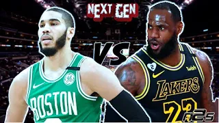 Los Angeles Lakers vs Boston Celtics - Regular Season - January, 30 - NBA 2K21 NEXT GEN
